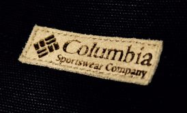 Columbiaコロンビア-ダック生地-ペインターパンツ-革パッチ