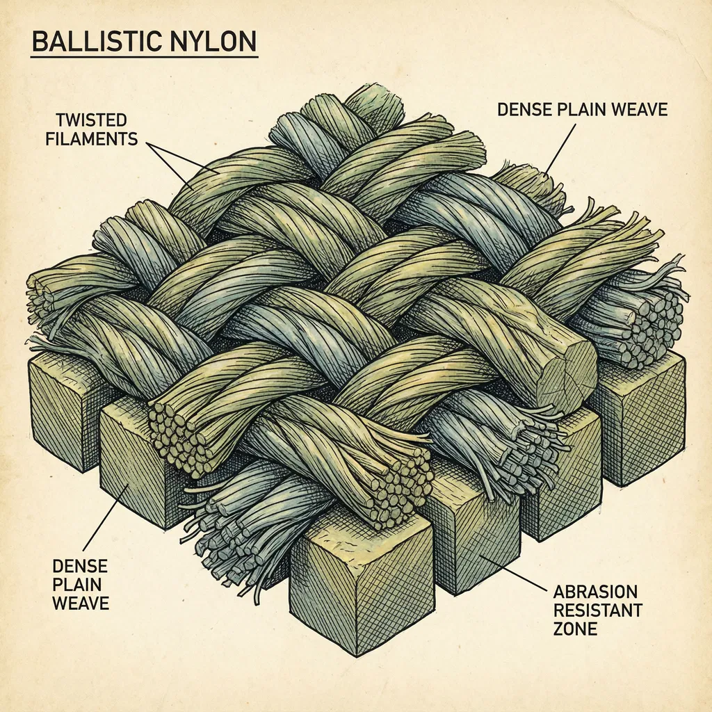 Ballistic Nylon/バリスティックナイロン（デュポン社）｜究極の耐久性を誇る軍用素材