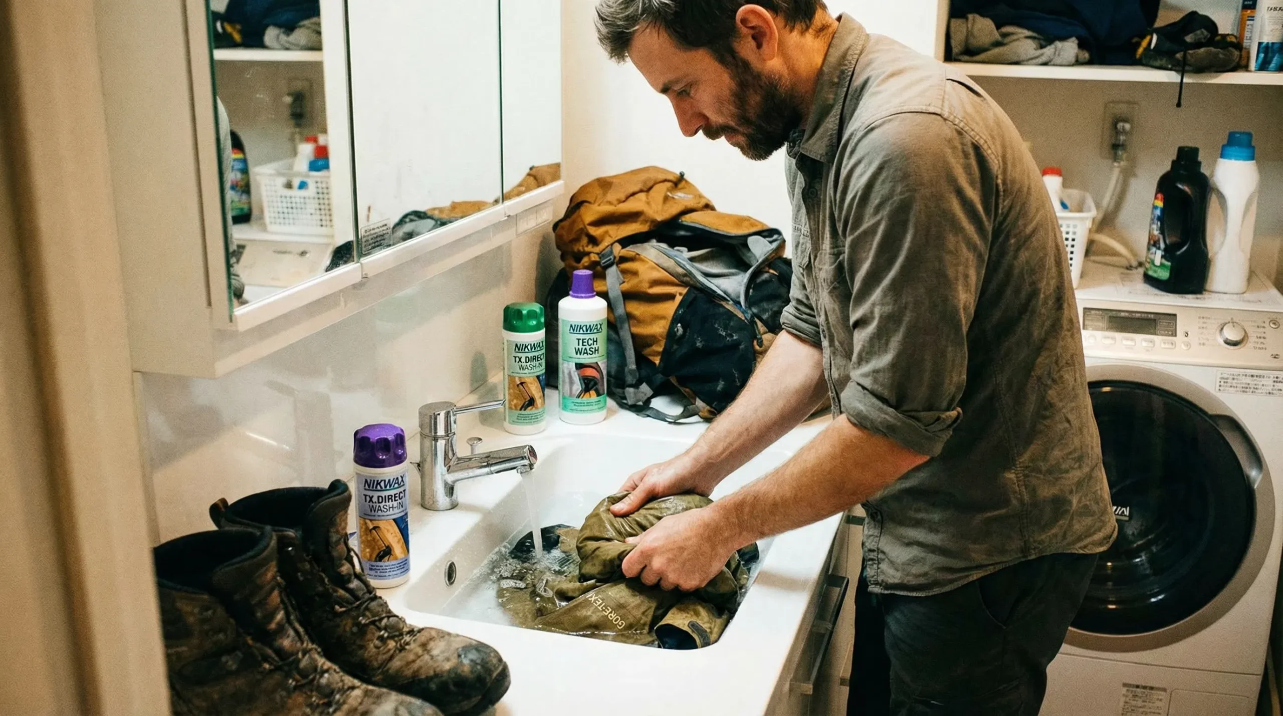 NIKWAX(ニクワックス)|「ニックのワックス」が変えた、防水アフターケアの常識